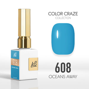 LDS Color Craze Collection - 608 Oceans Away - Gel Polish 0.5oz