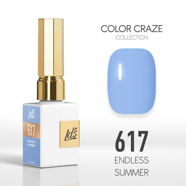  LDS Color Craze Gel Nail Polish - 617 Endless Summer - 0.5oz by LDS COLOR CRAZE sold by DTK Nail Supply