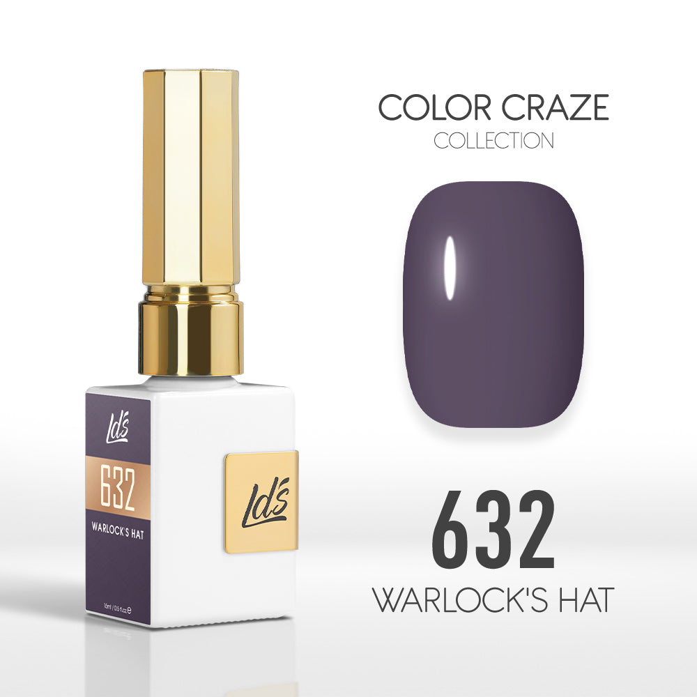  LDS Color Craze Gel Nail Polish - 632 Warlock's Hat - 0.5oz by LDS COLOR CRAZE sold by DTK Nail Supply