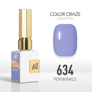  LDS Color Craze Gel Nail Polish - 634 Periwinkle - 0.5oz by LDS COLOR CRAZE sold by DTK Nail Supply