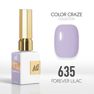  LDS Color Craze Gel Nail Polish - 635 Forever Lilac - 0.5oz by LDS COLOR CRAZE sold by DTK Nail Supply