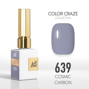  LDS Color Craze Gel Nail Polish - 639 Cosmic Carbon - 0.5oz by LDS COLOR CRAZE sold by DTK Nail Supply