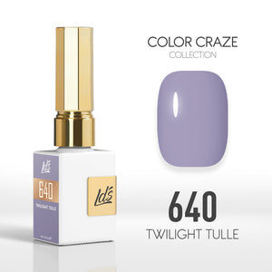  LDS Color Craze Gel Nail Polish - 640 Twilight Tulle - 0.5oz by LDS COLOR CRAZE sold by DTK Nail Supply