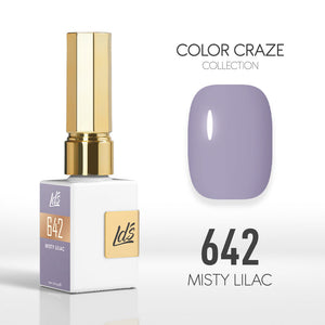 LDS Color Craze Collection - 642 Misty Lilac - Gel Polish 0.5oz