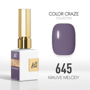 LDS Color Craze Collection - 645 Mauve Melody - Gel Polish 0.5oz