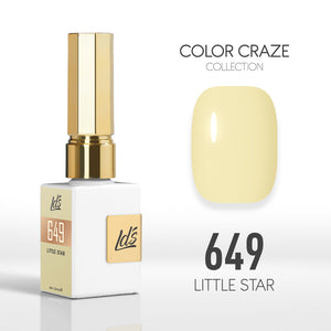  LDS Color Craze Gel Nail Polish - 649 Little Star - 0.5oz by LDS COLOR CRAZE sold by DTK Nail Supply