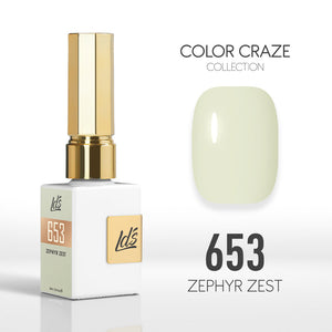  LDS Color Craze Gel Nail Polish - 653 Zephyr Zest - 0.5oz by LDS COLOR CRAZE sold by DTK Nail Supply