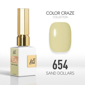  LDS Color Craze Gel Nail Polish - 654 Sand Dollars - 0.5oz by LDS COLOR CRAZE sold by DTK Nail Supply