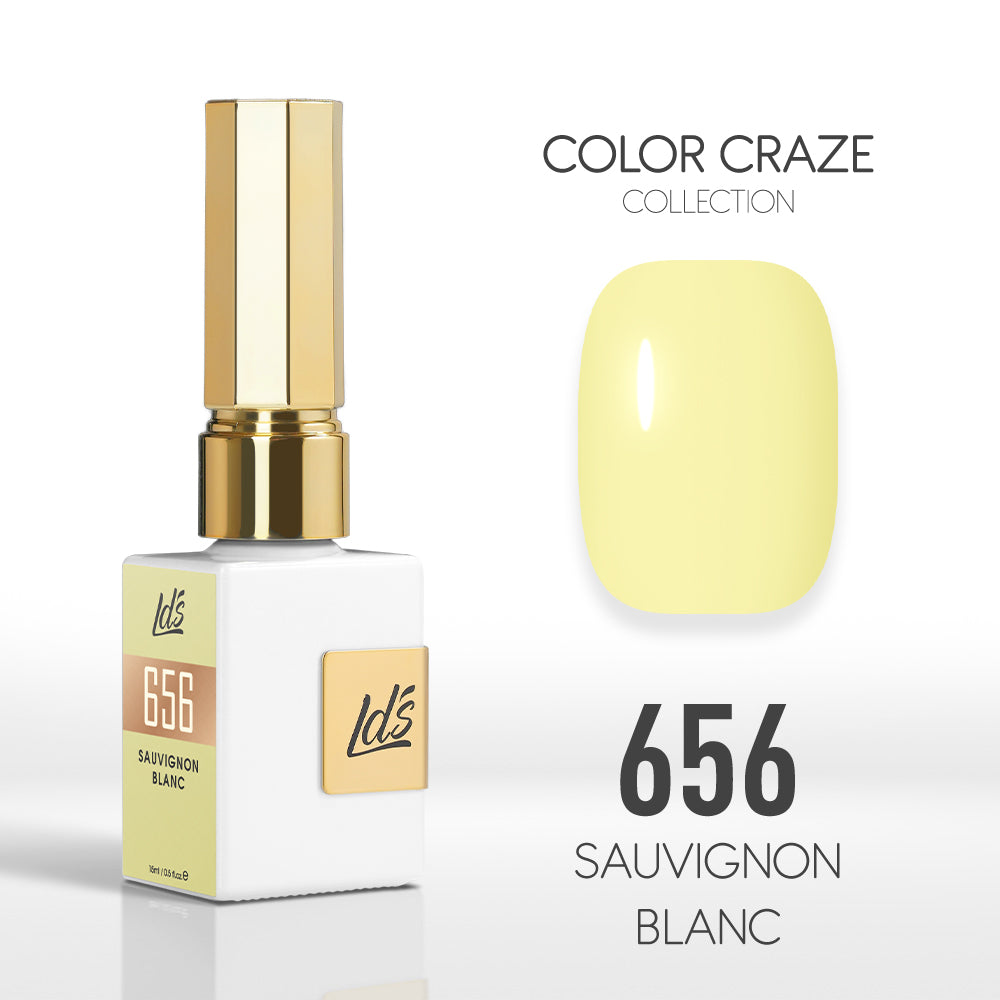  LDS Color Craze Gel Nail Polish - 656 Sauvignon Blanc - 0.5oz by LDS COLOR CRAZE sold by DTK Nail Supply