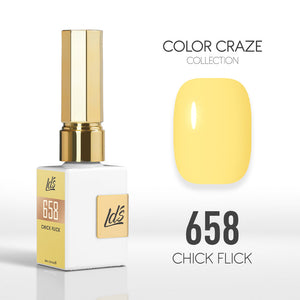  LDS Color Craze Gel Nail Polish - 658 Chick Flick - 0.5oz by LDS COLOR CRAZE sold by DTK Nail Supply