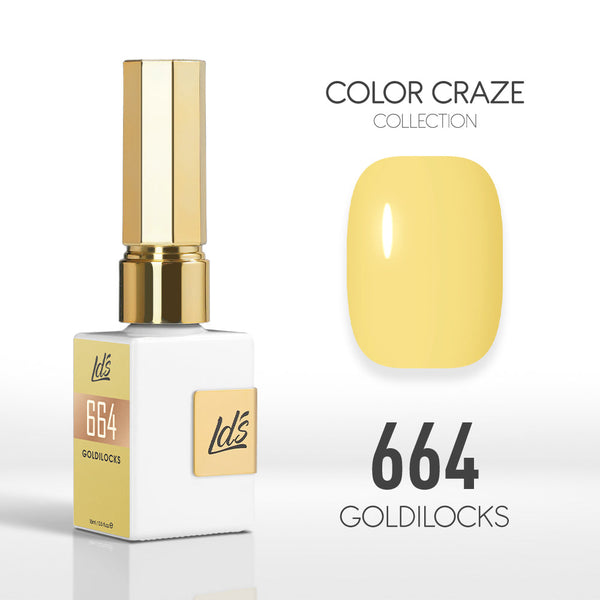  LDS Color Craze Gel Nail Polish - 664 Goldilocks - 0.5oz by LDS COLOR CRAZE sold by DTK Nail Supply