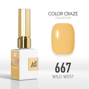  LDS Color Craze Gel Nail Polish - 667 Wild West - 0.5oz by LDS COLOR CRAZE sold by DTK Nail Supply