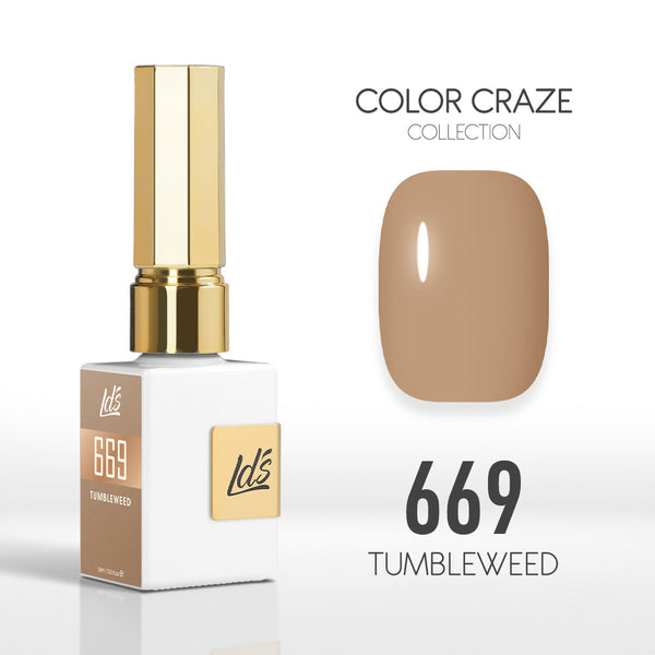  LDS Color Craze Gel Nail Polish - 669 Tumbleweed - 0.5oz by LDS COLOR CRAZE sold by DTK Nail Supply