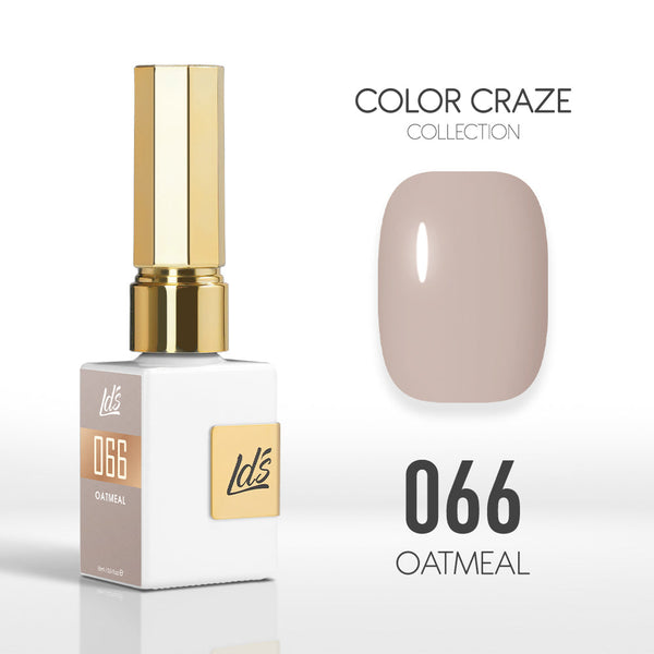  LDS Color Craze Gel Nail Polish - 066 Oatmeal - 0.5oz by LDS COLOR CRAZE sold by DTK Nail Supply