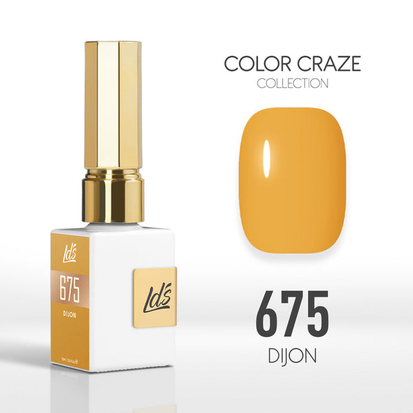 LDS Color Craze Collection - 675 Dijon - Gel Polish 0.5oz