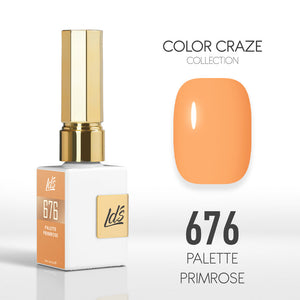  LDS Color Craze Gel Nail Polish - 676 Palette Primrose - 0.5oz by LDS COLOR CRAZE sold by DTK Nail Supply