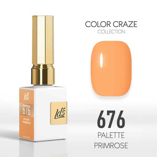  LDS Color Craze Gel Nail Polish - 676 Palette Primrose - 0.5oz by LDS COLOR CRAZE sold by DTK Nail Supply