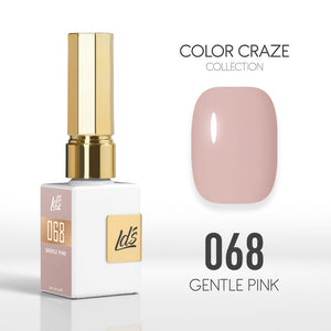  LDS Color Craze Gel Nail Polish - 068 Gentle Pink - 0.5oz by LDS COLOR CRAZE sold by DTK Nail Supply