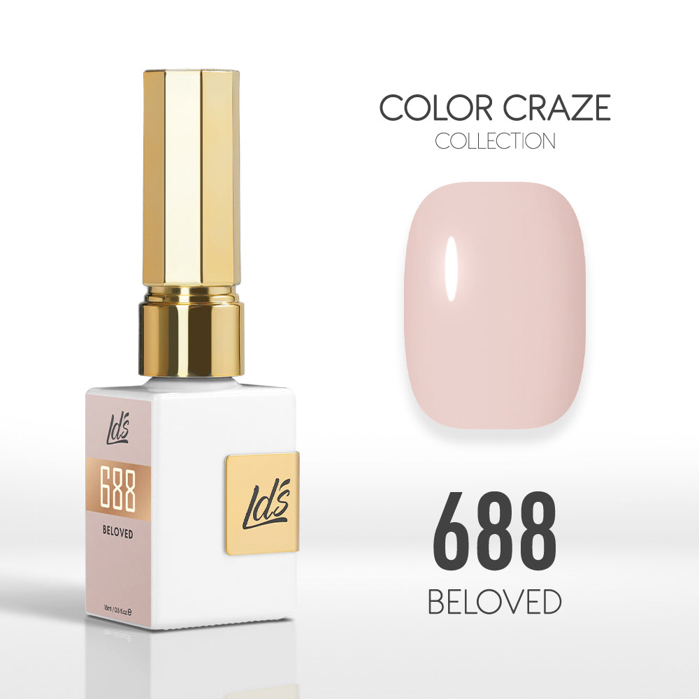  LDS Color Craze Gel Nail Polish - 688 Beloved - 0.5oz by LDS COLOR CRAZE sold by DTK Nail Supply