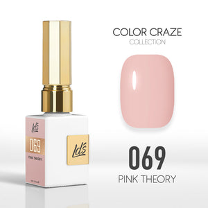  LDS Color Craze Gel Nail Polish - 069 Pink Theory - 0.5oz by LDS COLOR CRAZE sold by DTK Nail Supply