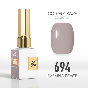  LDS Color Craze Gel Nail Polish - 694 Evening Peace - 0.5oz by LDS COLOR CRAZE sold by DTK Nail Supply