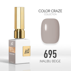  LDS Color Craze Gel Nail Polish - 695 Malibu Beige - 0.5oz by LDS COLOR CRAZE sold by DTK Nail Supply