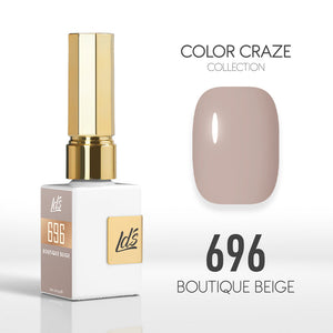  LDS Color Craze Gel Nail Polish - 696 Boutique Beige - 0.5oz by LDS COLOR CRAZE sold by DTK Nail Supply