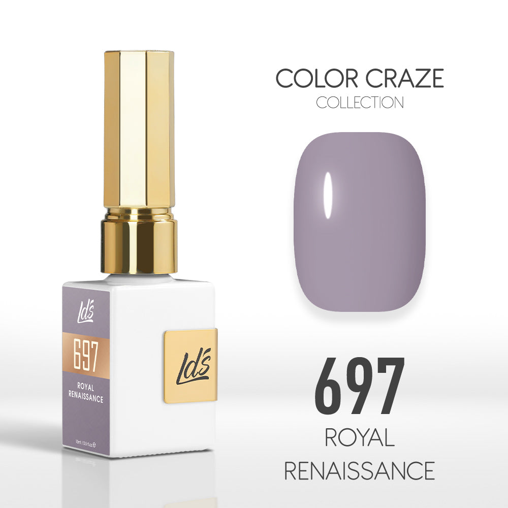 LDS Color Craze Collection - 697 Royal Renaissance - Gel Polish 0.5oz