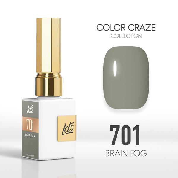  LDS Color Craze Gel Nail Polish - 701 Brain Fog - 0.5oz by LDS COLOR CRAZE sold by DTK Nail Supply