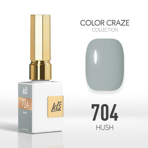  LDS Color Craze Gel Nail Polish - 704 Hush - 0.5oz by LDS COLOR CRAZE sold by DTK Nail Supply