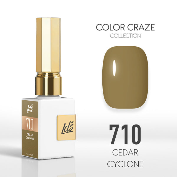  LDS Color Craze Gel Nail Polish - 710 Cedar Cyclone - 0.5oz by LDS COLOR CRAZE sold by DTK Nail Supply