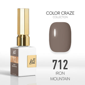  LDS Color Craze Gel Nail Polish - 712 Iron Mountain - 0.5oz by LDS COLOR CRAZE sold by DTK Nail Supply