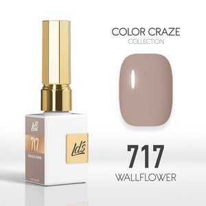  LDS Color Craze Gel Nail Polish - 717 Wallflower - 0.5oz by LDS COLOR CRAZE sold by DTK Nail Supply