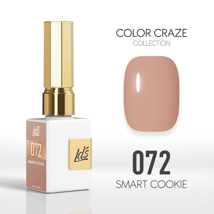 LDS Color Craze Collection - 072 Smart Cookie - Gel Polish 0.5oz