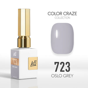  LDS Color Craze Gel Nail Polish - 723 Oslo Grey - 0.5oz by LDS COLOR CRAZE sold by DTK Nail Supply