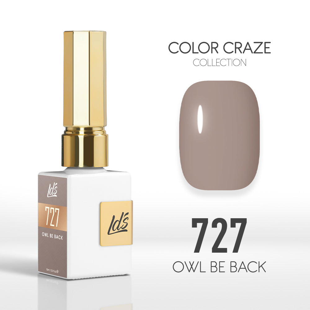 LDS Color Craze Collection - 727 Owl Be Back - Gel Polish 0.5oz