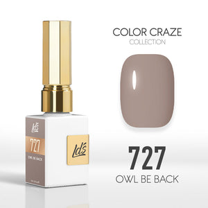  LDS Color Craze Gel Nail Polish - 727 Owl Be Back - 0.5oz by LDS COLOR CRAZE sold by DTK Nail Supply