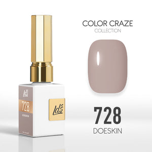  LDS Color Craze Gel Nail Polish - 728 Doeskin - 0.5oz by LDS COLOR CRAZE sold by DTK Nail Supply