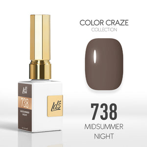  LDS Color Craze Gel Nail Polish - 738 Midsummer Night - 0.5oz by LDS COLOR CRAZE sold by DTK Nail Supply