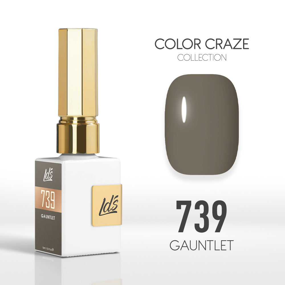  LDS Color Craze Gel Nail Polish - 739 Gauntlet - 0.5oz by LDS COLOR CRAZE sold by DTK Nail Supply