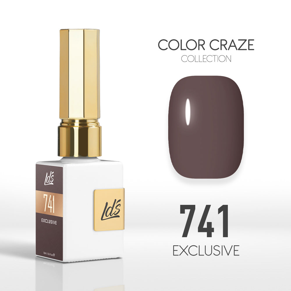  LDS Color Craze Gel Nail Polish - 741 Exclusive - 0.5oz by LDS COLOR CRAZE sold by DTK Nail Supply