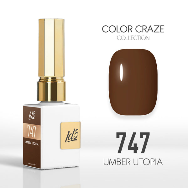  LDS Color Craze Gel Nail Polish - 747 Umber Utopia - 0.5oz by LDS COLOR CRAZE sold by DTK Nail Supply