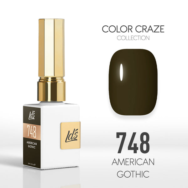  LDS Color Craze Gel Nail Polish - 748 American Gothic - 0.5oz by LDS COLOR CRAZE sold by DTK Nail Supply