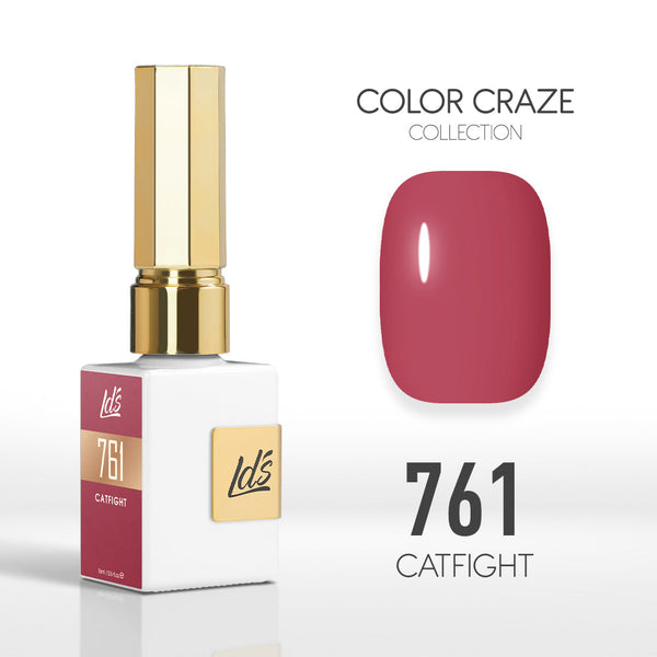 LDS Color Craze Collection - 761 Catfight - Gel Polish 0.5oz