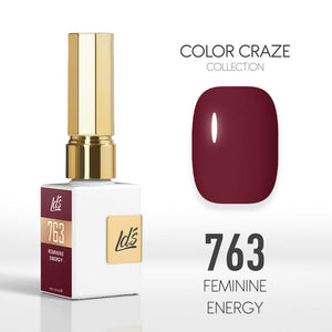  LDS Color Craze Gel Nail Polish - 763 Feminine Energy - 0.5oz by LDS COLOR CRAZE sold by DTK Nail Supply