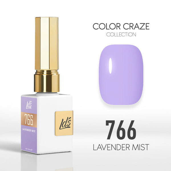  LDS Color Craze Gel Nail Polish - 766 Lavender Mist - 0.5oz by LDS COLOR CRAZE sold by DTK Nail Supply