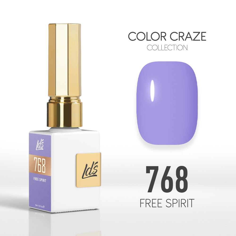  LDS Color Craze Gel Nail Polish - 768 Free Spirit - 0.5oz by LDS COLOR CRAZE sold by DTK Nail Supply