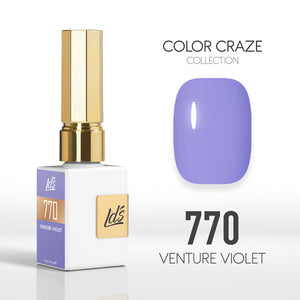  LDS Color Craze Gel Nail Polish - 770 Venture Violet - 0.5oz by LDS COLOR CRAZE sold by DTK Nail Supply