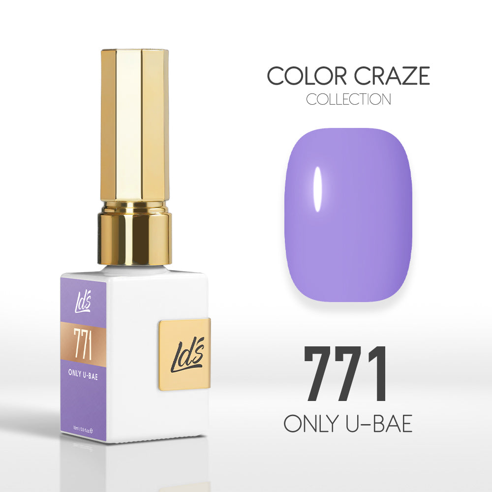  LDS Color Craze Gel Nail Polish - 771 Only U-Bae - 0.5oz by LDS COLOR CRAZE sold by DTK Nail Supply