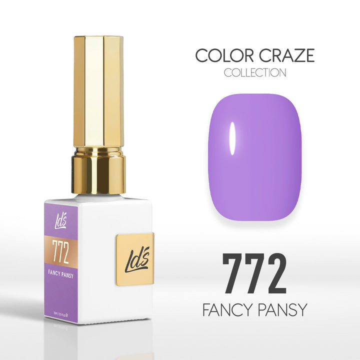 LDS Color Craze Collection - 772 Fancy Pansy - Gel Polish 0.5oz